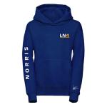 Studio 24 Signature Collection Lando Norris Hoodie Norris Signature 4 Printed F1 Hooded Sweater 2022 McLaren Hoody No. 4 Free UK Shipping (L, Black)