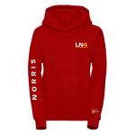 Studio 24 Signature Collection Lando Norris Hoodie Norris Signature 4 Printed F1 Hooded Sweater 2022 McLaren Hoody No. 4 Free UK Shipping (L, Black)