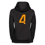 Studio 24 Signature Collection Lando Norris Hoodie Norris Signature 4 Printed F1 Hooded Sweater 2022 McLaren Hoody No. 4 Free UK Shipping (L, Black)