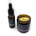 The Ilex Wood - 100% Natural Handcrafted Face Care, Vegan, Moisturising, Anti Ageing, Wrinkle and Line Reducing Ingredients (Rose and Frankincense Gift Set - Face Cream and Serum)