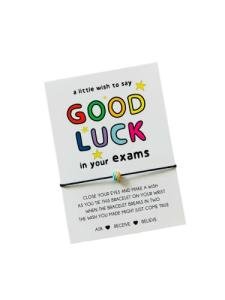 Good luck in your exams wish string bracelet | Gift to say good luck in your exams | Exams gift | Mock exams gift