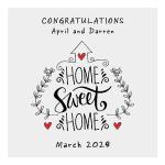 Personalised New Home House Warming Card - Handmade UK