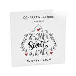 Personalised New Home House Warming Card - Handmade UK