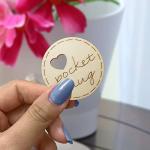 Maise & Rose Pocket Hug Niece Token | Gift For Niece | Thinking Of You | Miss You | Pocket Hug From Auntie | Cheer Up Gift | Letterbox Gift | Niece Birthday | TKN