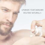 Nonashe Handmade Skincare Kit For Men, Beard Oil + Face Serum - Natural Ingredients, For Healthy, Moisturise, Anti Ageing, Softens Beard,Skin, Perfect Gifts (Kit Unscented (Beard Oil & Face Serum)