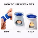 Raspberry Ripple Scented Wax Melts Snap Bar – 22g Natural Handmade, Highly Scented, Long-Lasting Soy Wax, Ideal for Burners & Sweet Fruity Home Fragrance