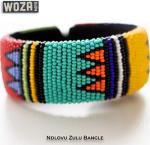 Ndlovu Zulu Bangle | by Woza Moya (Come Spirit of Change) | Handmade by The Hillcrest AIDS Centre Trust Crafters in South Africa