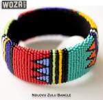 Ndlovu Zulu Bangle | by Woza Moya (Come Spirit of Change) | Handmade by The Hillcrest AIDS Centre Trust Crafters in South Africa