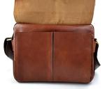 Leather satchel mens messenger ladies handbag shoulderbag ipad tablet leather bag brown crossbody leather sling leather tablet
