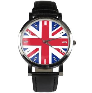 UK Flag custom wristwatch design - Perfect for gifts