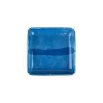 GLORIA HOME- Handmade Ceramic Plates, Handmade Lunch & Dinner Plates, Unique Dining, Serving Ceramics, Kitchen Decorative Unique Dining (Blue)