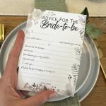 Advice For The Bride-to-be | 10 Pack | Words of Wisdom | Hen Party Game
