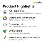 Beecreative First Christmas In Your New Home Ornament - Personalised 1st Xmas New House Home - Housewarming Gift For Couples - Tree Decoration With Red Bag