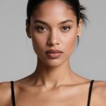 Weviway Sterling Silver Stud Earrings for Women, Green Emerald/Black Onyx Hypoallergenic Birthstone Earrings, Elegant Gemstone Jewellery Gifts for Her