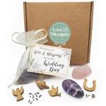 Wedding Day Gift Bag of Love and Blessings - Gemstone Keepsake with mini card