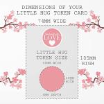 Maise & Rose Pocket Hug Token | Gift For Sister | Thinking Of You | Miss You | Pocket Hug From Sister | Cheer Up Gift From Brother| Sister Birthday | Get Well Soon | TKS