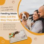 Dog Feeding Board Personalised Natural Pet Food Mat For Raw Dog Food Treats Dinner Plate Engraved Wooden Cat Licking Mat 30cm x 20cm