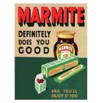 Marmite Sign Metal Plaque For Kitchen Home Bar Pub Man Cave Shed Garden Food Sign Home Decor Ref0295 (10X8 inches (Approx)25cmx20cm)
