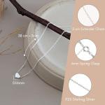 Annika Bella Jewelry for Women, Heart Necklace, 925 Silver Chain, Pendant Necklace, Fashion Jewelry, Heart Pendant, Gifts for Women