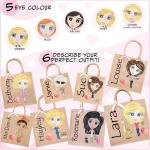 Personalised Caricature Jute Bag for NHS Nurse, Painted Tote Bags available in Large Medium and Small Sizes, Reusable Shopping Bag for Care Workers, Ladies Handbag