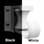 Corner Hose Guide for Garden Hose Wall Fence Mounted Hose Protector Roller Prevent Hose Kinks, Snags & Wear on Brick Corners Outdoor Heavy Duty Weatherproof Hose Guide for Garden Patio Yard (2, White)