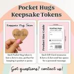 WishStrings Good Luck Pocket Hug for Exams | Lucky Charm Gift | GCSE & A-Level Success | Thoughtful Keepsake | Encouragement Token | Perfect for Students