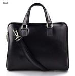 Women leather shoulder bag genuine italian leather handbag ipad tablet leather bag ladies leather satchel office leather bag black