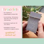 WishStrings “You Got This” Stainless Steel Beaded Stretch Bracelet | Heart Charm Gift for Positivity, Encouragement & Good Luck | Motivational Jewelry for Tough Times & Support