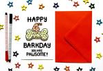 Birthday Card For The Dog, Fourth Birthday Card For Fur Baby, Furry Child, Puppy, Family Pet, 4th Barkday