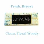 The Smelly Wax Company Duvet Day Wax Melt Snapbar | Clean & Fresh Laundry Scent | Strong Scented Clamshell | Long Lasting | Handmade in UK
