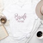 Pink Positive Bride to Be Shirt for Hen Party - Hen Do Bridal T-Shirt (XL) White