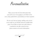 Violet Grace Personalised House Word Art Print - New First Home Home Warming Wall Art Picture Gifts - A5, A4, A3, Poster, Prints & Framed