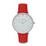 Treat Republic Personalised Elie Beaumont Watch [Red] – Engraved Message, Watch for Women, Biodegradable, Eco-Friendly Strap, Vegan Leather Watch | Women’s Wrist Watch
