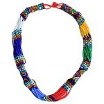 Ndlovu Zulu Necklace | by Woza Moya (Come Spirit of Change) | Handmade by The Hillcrest AIDS Centre Trust Crafters in South Africa