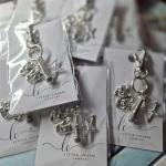 PERFORMING ARTS themed microphone star drama mask charm bag clip keyring gift, Theatre drama student gift, actor musician performer birthday Xmas present favors