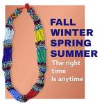 Ndlovu Zulu Necklace | by Woza Moya (Come Spirit of Change) | Handmade by The Hillcrest AIDS Centre Trust Crafters in South Africa