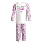 Personalised Unicorn Birthday Pyjamas For Girls, When I Wake Up I Will Be 1 2 3 4 5 Pjs For Kids (4-5 Year) Purple