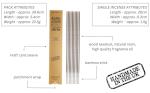Highly Scented Incense Sticks, 80-100 Minutes Burn Time per Stick, Handmade in the UK, 10 Sticks (Coffee)