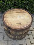 WineBoxesEtc FLAT TOP Oak BARREL - Ideal Garden table, Coffee table, Side stand, Patio table, Drinks table