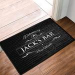 Personalised Bar Door Mat - Welcome pints beer home bar door mat 60 x 40cm