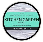 KITCHEN GARDEN - Garden Mint and White Tea - handmade wax melt - 50g