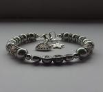 EMSIA Handmade Personalised bracelet jewellery for girls sister women baby's Flower girl eid gifts made any charm of choice any size. baby christening gift