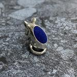 Victorian Style Collectible Miniature Mouse Pin Cushion 925 Sterling Silver Sewing Needle