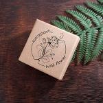 Forget-Me-Not and Queen Anne's Lace Pressed Wildflower Necklace | Gold Pressed Flower Necklace | Personalized Handmade Necklaces | Symbol of Everlasting Love and Memory | Gift for Women | 18”