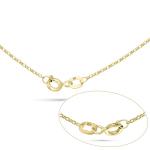 ZNA Jewels Solid Gold Multi-Name Necklace – Custom 1 to 6 Names Personalised in 9ct or 14ct Real Gold – Family Necklace Gift for Women, Mum, Grandma – Handmade in UK