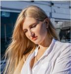 2ct Exquisite DIAMOND Solitaire Stud Earrings SOLID GOLD 18K Yellow Gold Lab diamond HANDMADE Jewelry DIAMOND Stud Earrings for daughter Gift Idea for her Birthday 6.5mm (Solid 18k Yellow Gold)