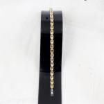 Natural Citrine Tennis Bracelet Handmade Prong Setting 925 Sterling Silver Yellow Citrine November Birthstone Gift