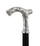 Walking stick with personalized dragon handle for men and women, elegant, old-fashioned | Cavagnini wood, handmade, vintage, made in Italy