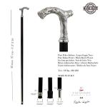 Walking stick with personalized dragon handle for men and women, elegant, old-fashioned | Cavagnini wood, handmade, vintage, made in Italy