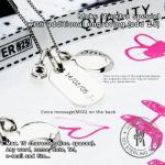 16th,18th Birthday Necklace Birthstone Personalised Name any Age Number Disc Charm,Engraving 21 30 40 50 60,Solid Silver,Quality -KimnKim